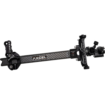 Axcel Achieve XP 2.0in Carbon Bar Tournament Compound Sight 9in RH Black