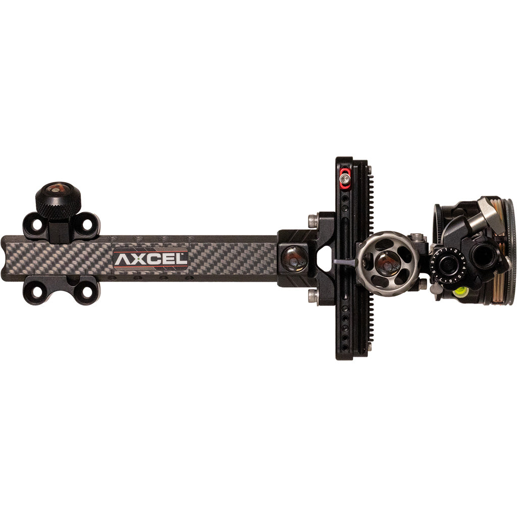Axcel LANDSLYDE Plus Carbon Pro Slider Sight AVX-41 Ranger Double Pin .019 Black