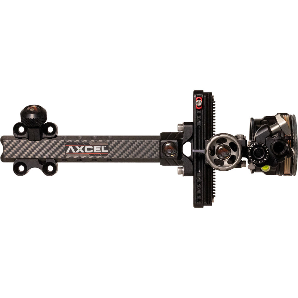 Axcel LANDSLYDE Plus Carbon Pro Slider Sight AVX-41 Ranger Double Pin .019 Black