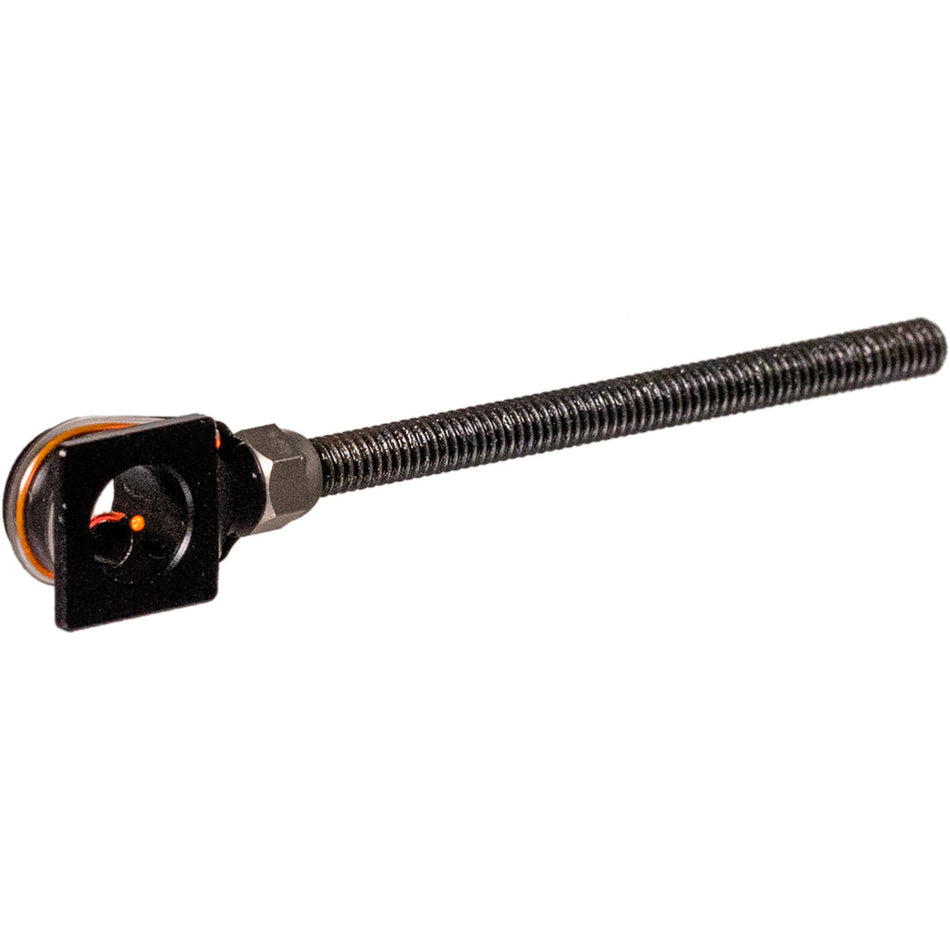 Axcel Curve Cube Archery Scope 8mm 8-32 Rod .019 RH Red Fiber Pin
