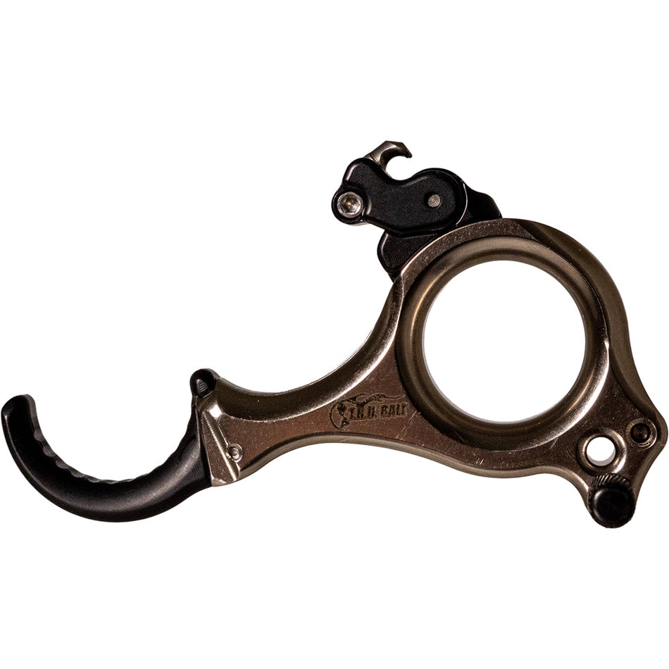Tru Ball FulKrum Flex Release Aid 3 Finger QuickSilver Small Size