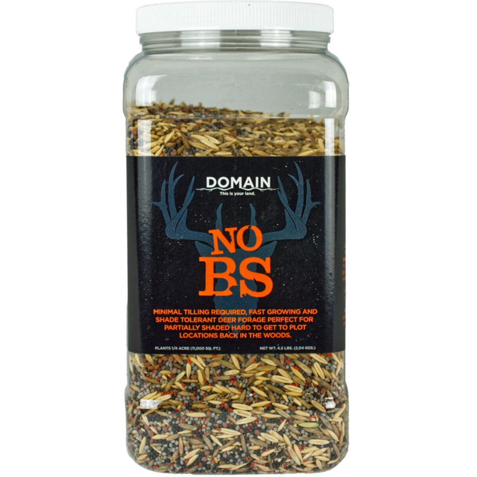 Domain No BS Deer Plot Oats Clover Radish Seed - Quarter Acre