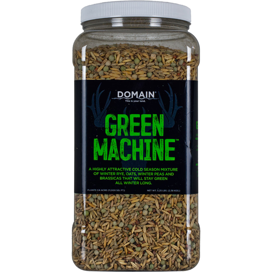 Domain Green Machine Winter Rye & Oats Seed Blend - Quarter Acre