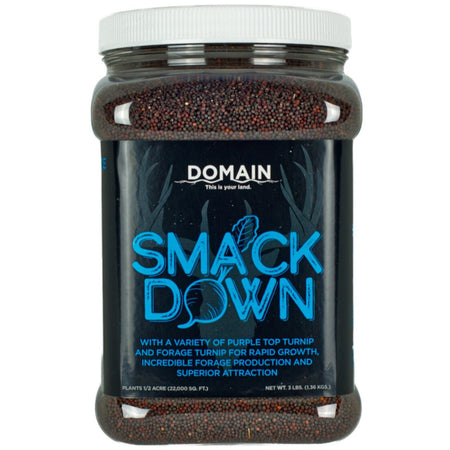 Domain Smack Down Turnip Variety Deer Plot Seed - Half Acre