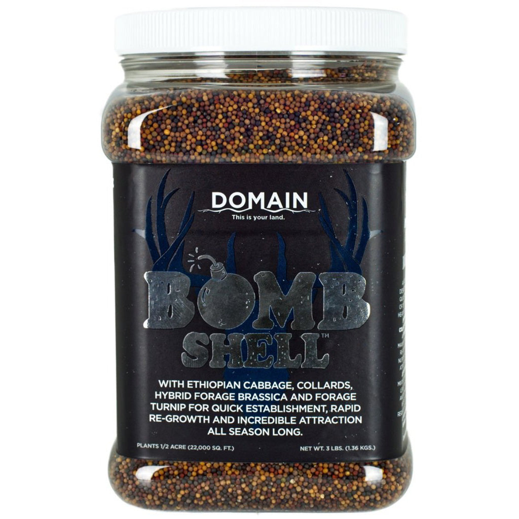 Domain Bombshell Super Food Deer Plot Seed Blend - Half Acre
