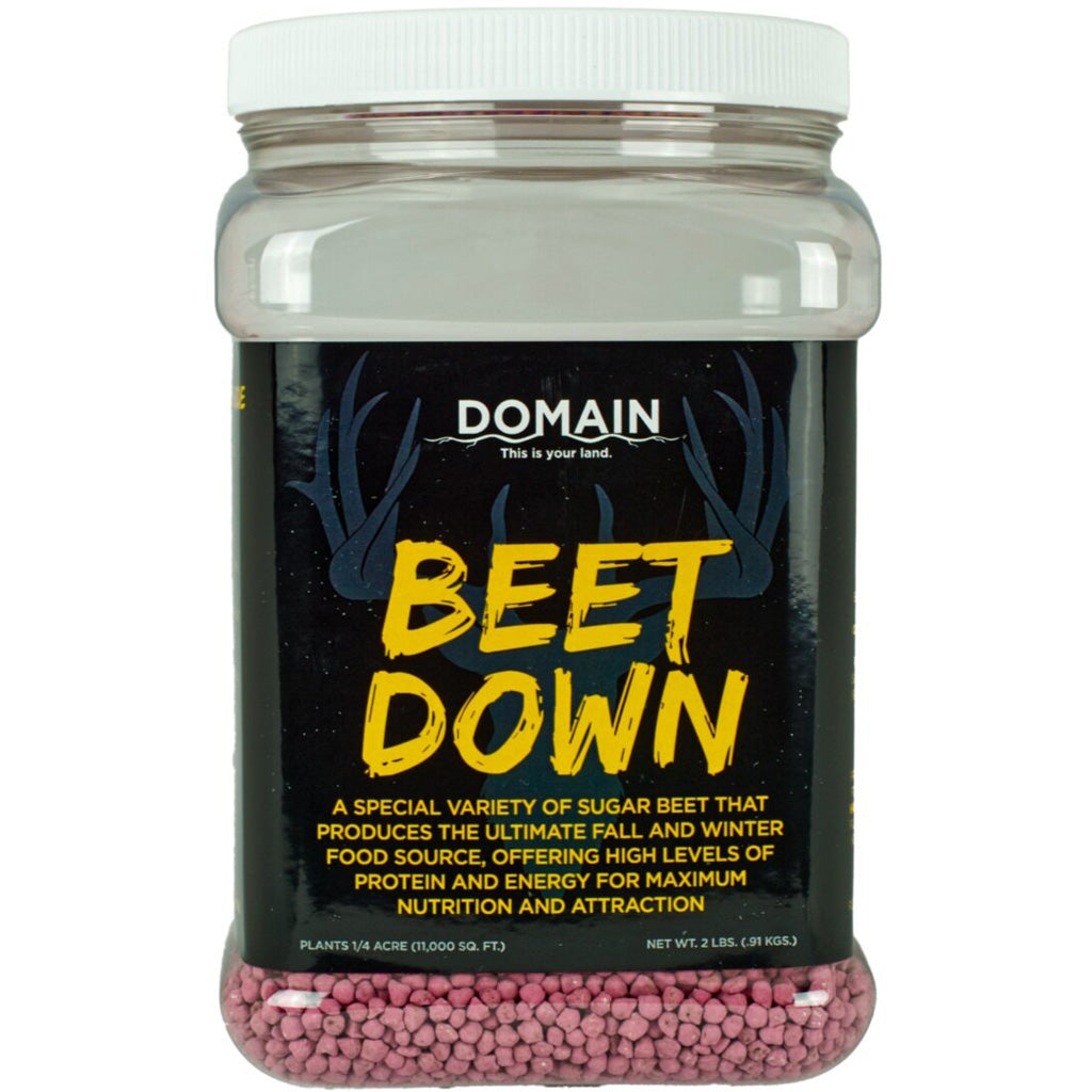 Domain Beet Down Coated Sugar Beet Deer Plot Seed - Quarter Acre