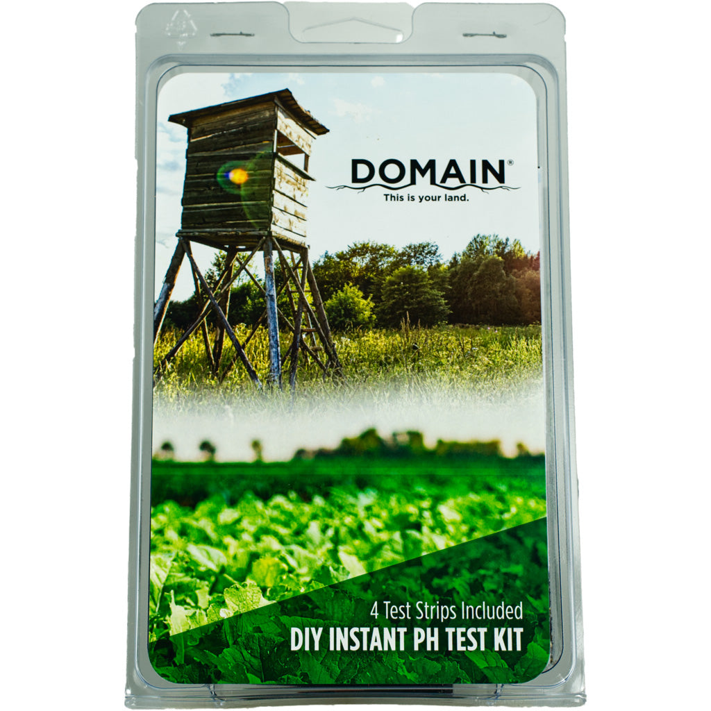 Domain Soil pH Testing Kit for Food Plots - 4 Test Strips