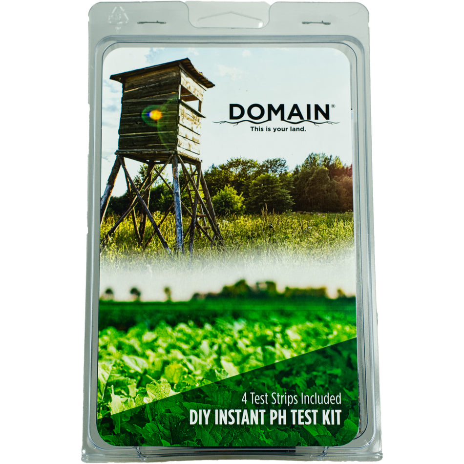 Domain Soil pH Testing Kit for Food Plots - 4 Test Strips