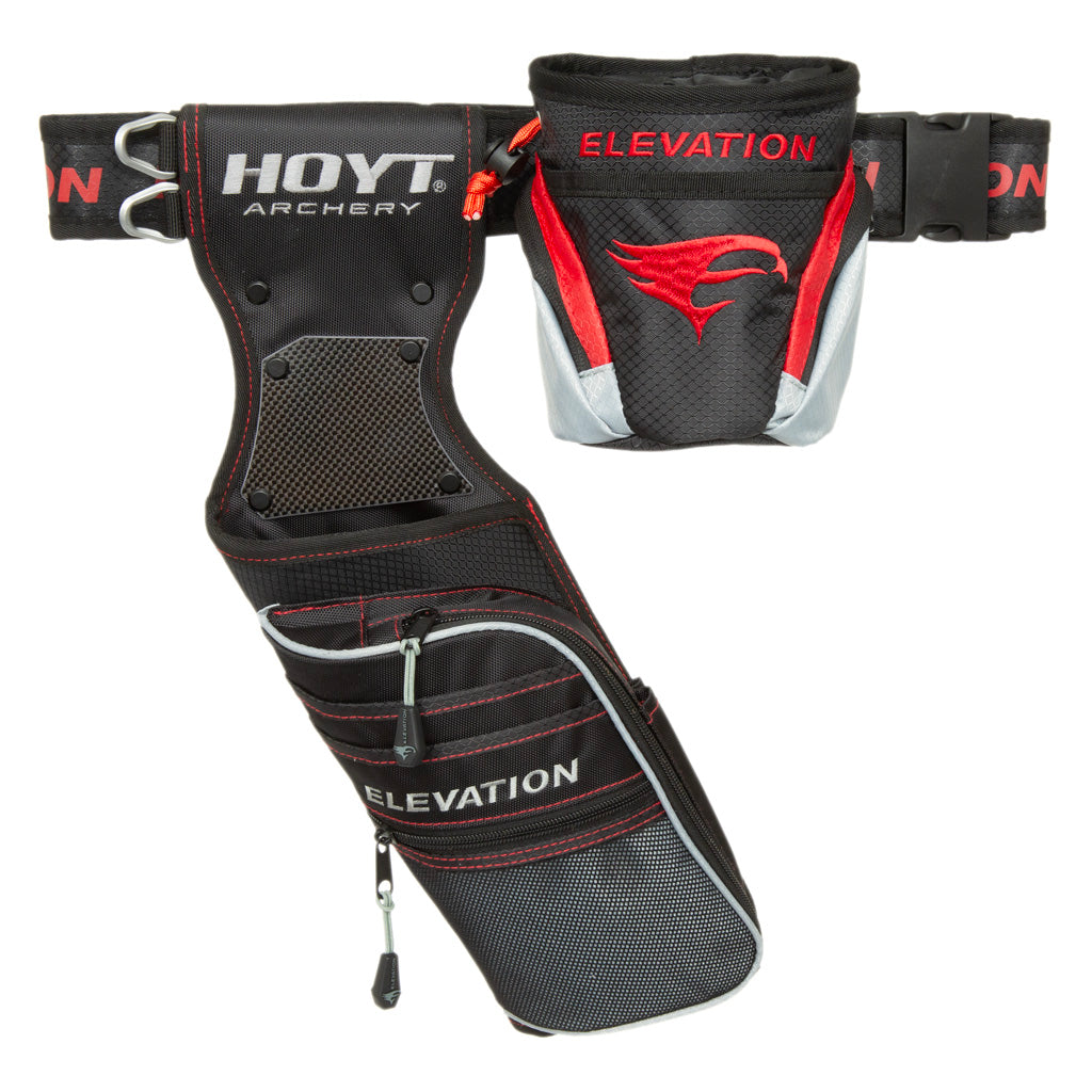 Elevation Nerve Hoyt Edition Quiver Package Black/Red Right Hand