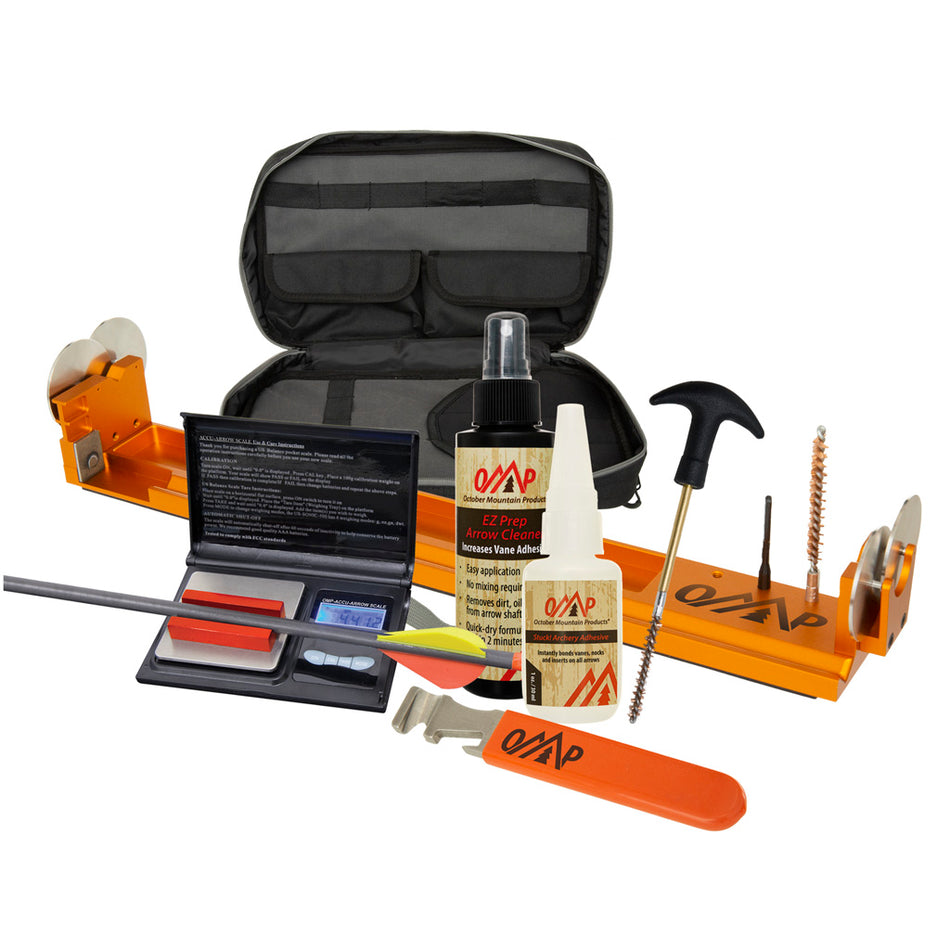October Mountain Arrow Preparation and Build Kit