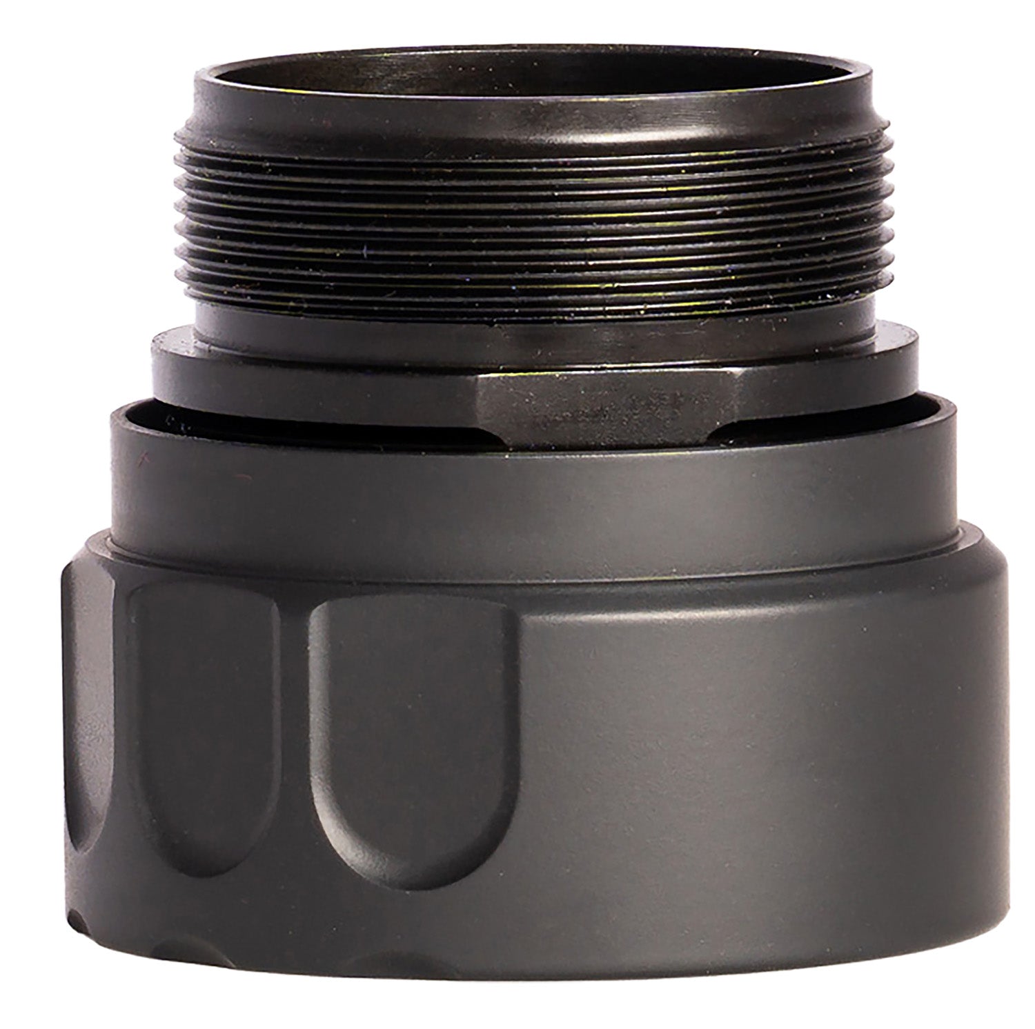 Rugged Suppressors ODTM001 Black Dual Taper Friction Lock Mount for Obsidian Suppressors