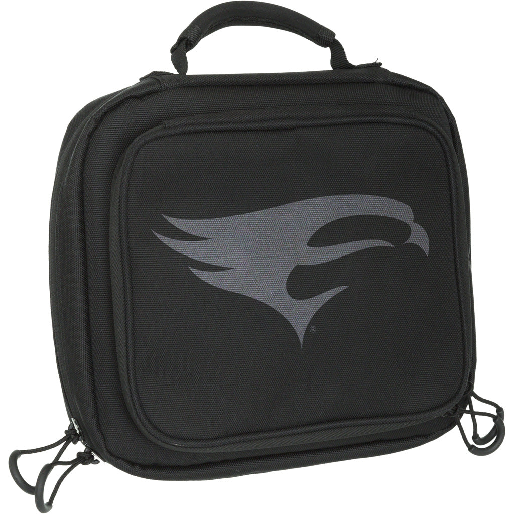 Elevation Double Pistol Case 9.5 in. Black with Center Divider