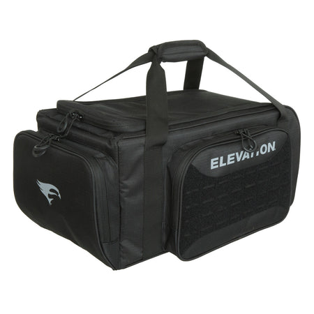 Elevation Tailwind Black Range Bag with Pistol Sleeve and MOLLE System