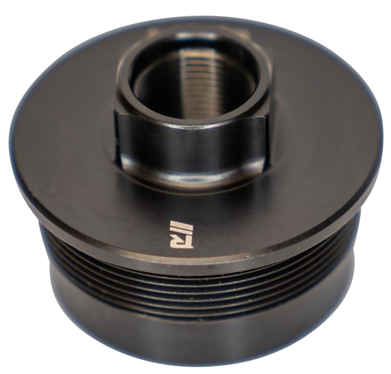 Rugged DTM005 Universal Direct Thread Mount M18x1.5 tpi Matte Black 1.375"-24 tpi Suppressor Mount
