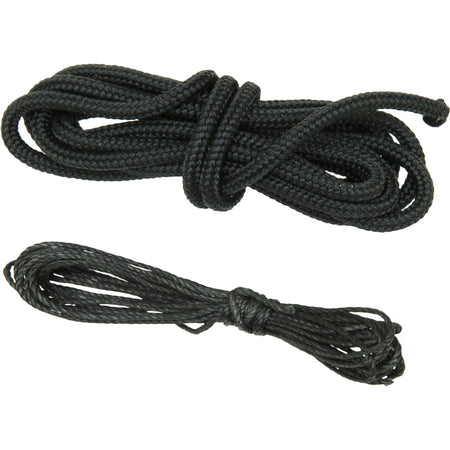 October Mountain Black Bow String Loop and Serving Repair Kit 3ft/6ft