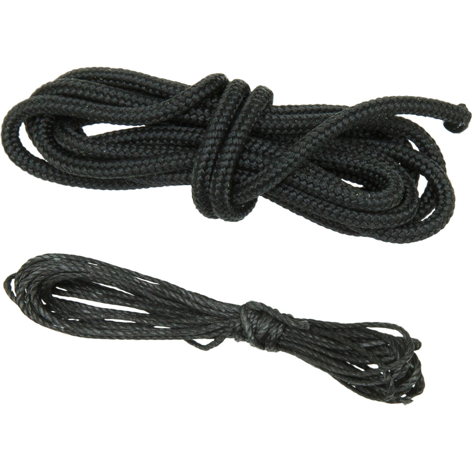 October Mountain Black Bow String Loop and Serving Repair Kit 3ft/6ft