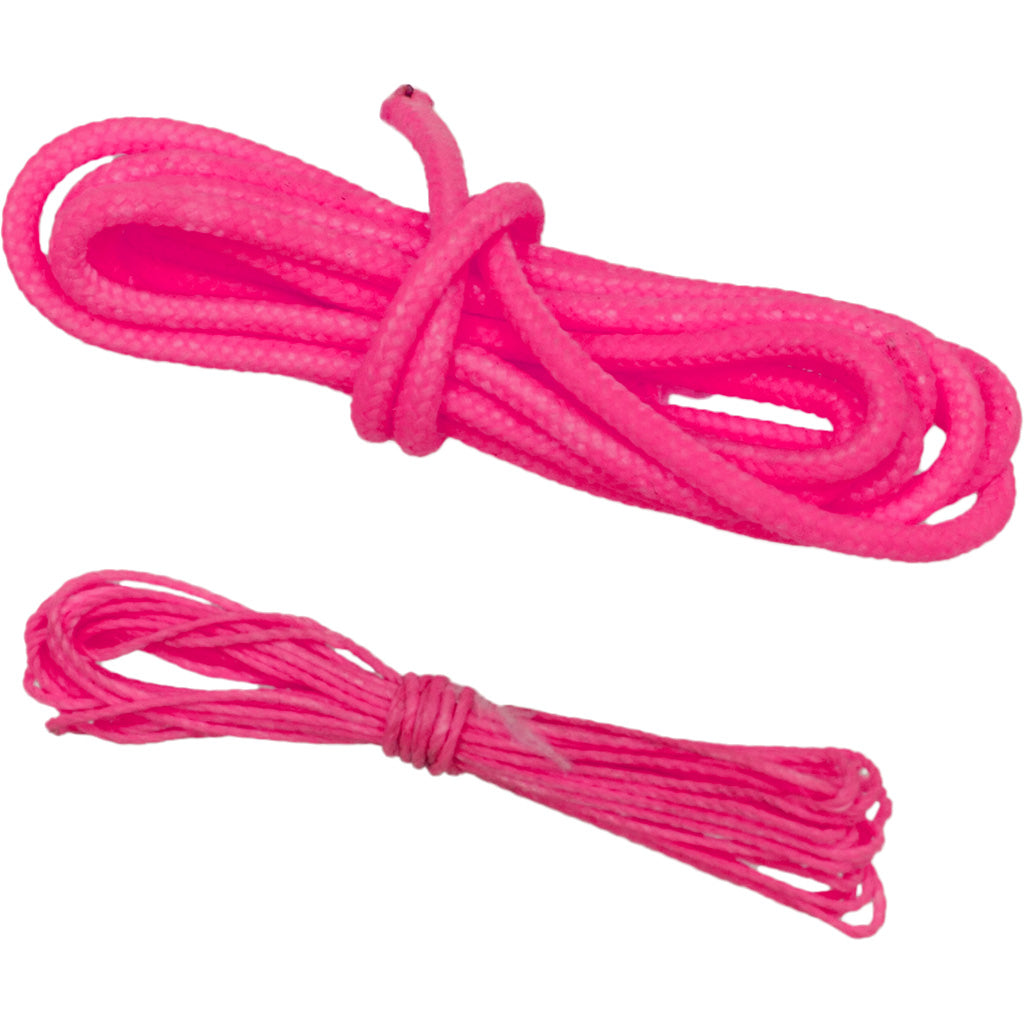 October Mountain Flo Pink Bow String Loop and Serving Repair Kit 3ft/6ft