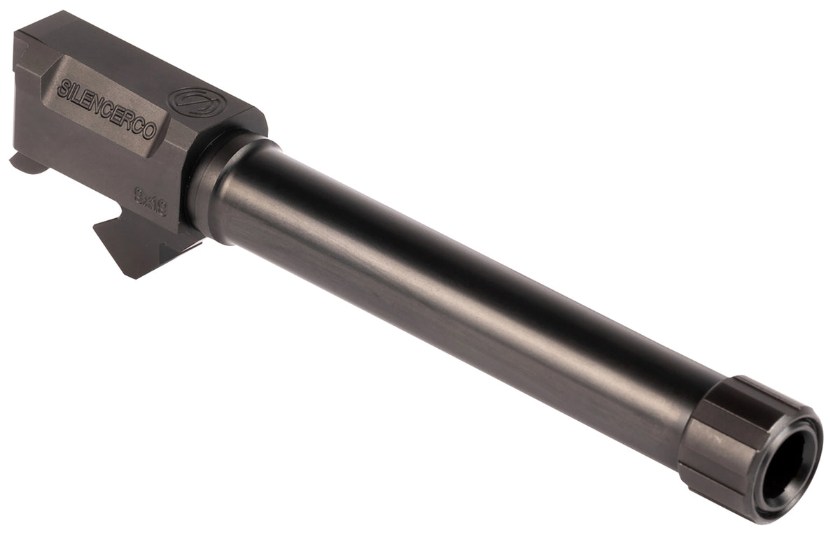 SilencerCo AC859 9mm 5" Threaded Pistol Barrel, Black Nitride SS, Sig P226