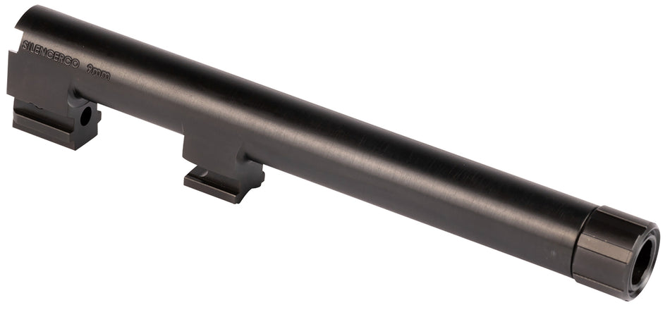 SilencerCo AC2291 9mm 5.30" Threaded Pistol Barrel, Black Nitride SS, Beretta 92FS