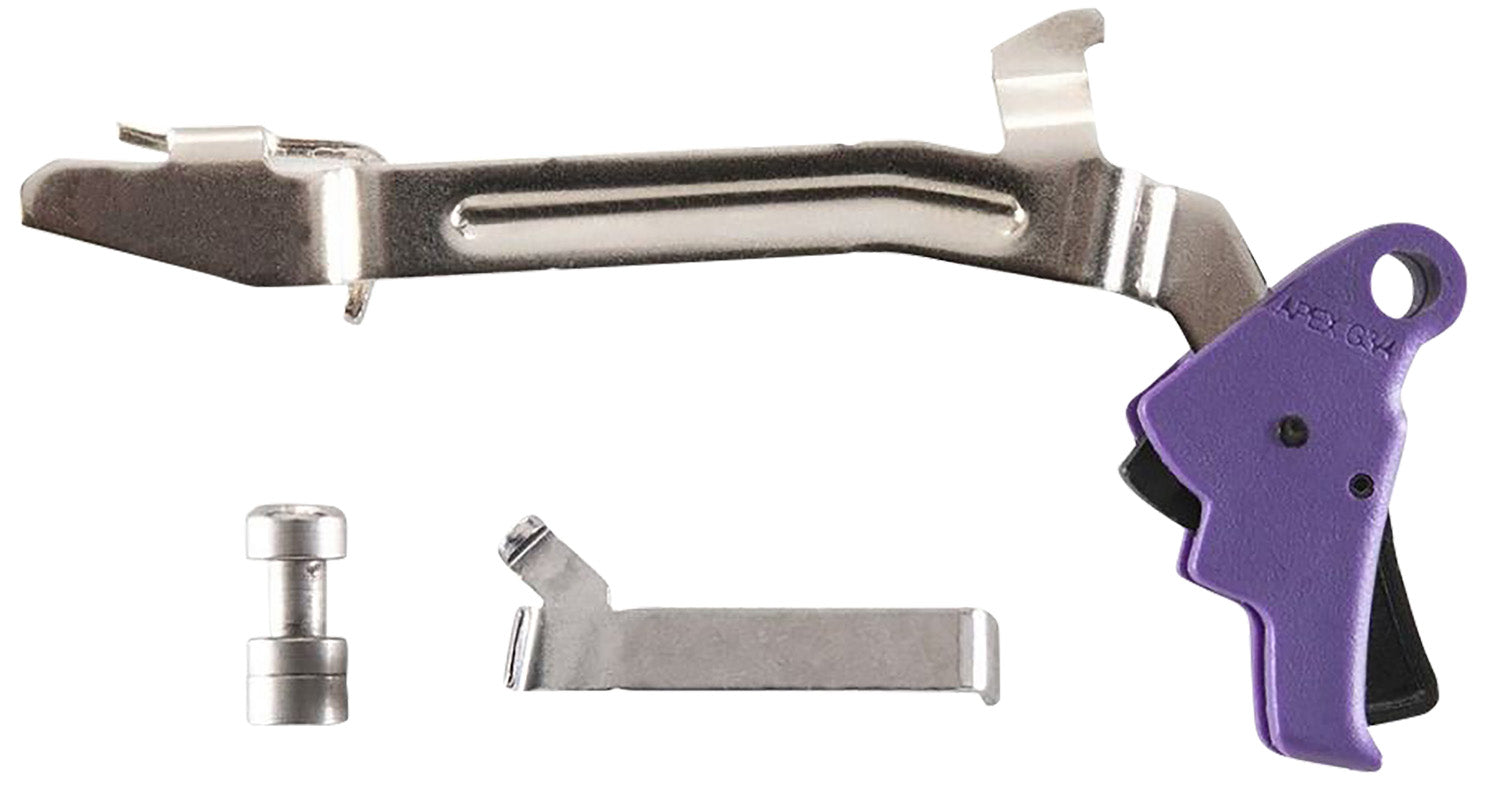 Apex Tactical Action Enhancement Slim Purple Trigger Glock Gen3/4 G17/19/22-27/31/32/33/34/35 – 102P165