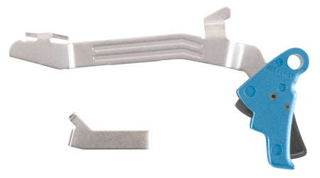 Apex Tactical Action Enhancement Slim Blue Trigger w/Bar & Connector Drop-In Glock 43/43X/48 – 102P117BLU
