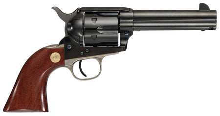 Cimarron MP400B1401 Pistoleer .357 Mag 6-Shot 4.75" Blued Revolver with Nickel Accents