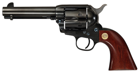 Cimarron MP400B1402 Pistoleer .357 Mag 6-Shot 4.75" Blued Revolver with Walnut Grip