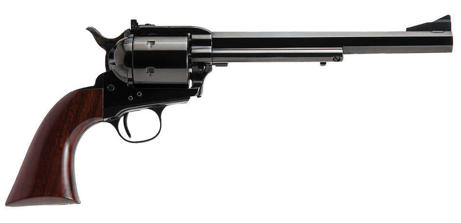 Cimarron CA360 Bad Boy .44 Rem Mag 6-Shot 8" Octagon/Rifled Barrel Revolver, Walnut Army Grip