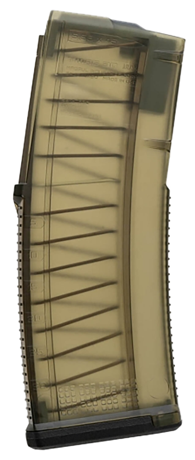 Magpul MAG1417ODT TMAG GEN M3 30rd 5.56x45mm NATO Translucent Olive Drab Rifle Magazine for STANAG Weapons