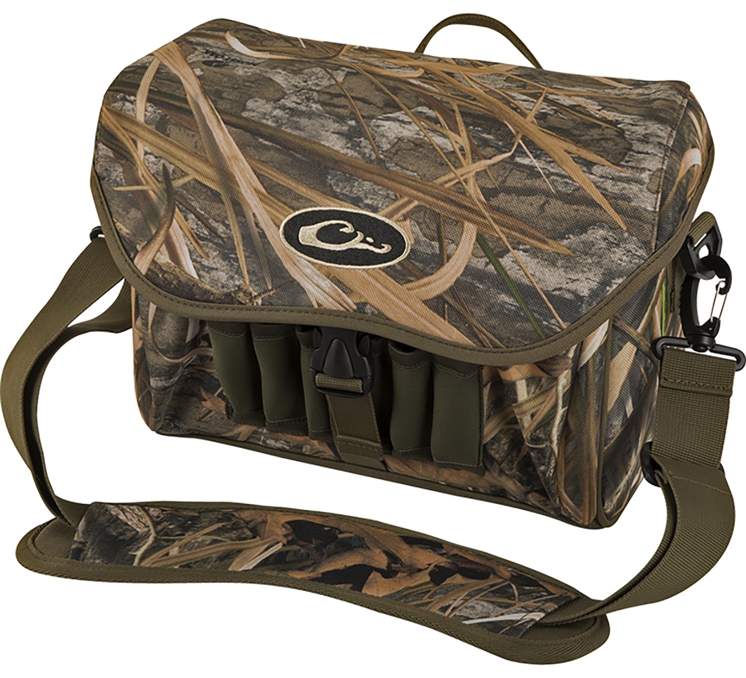 Drake Waterfowl DA1051022 Blind Bag Refuge HD-2 Mossy Oak Shadow Grass Habitat Duffle Style