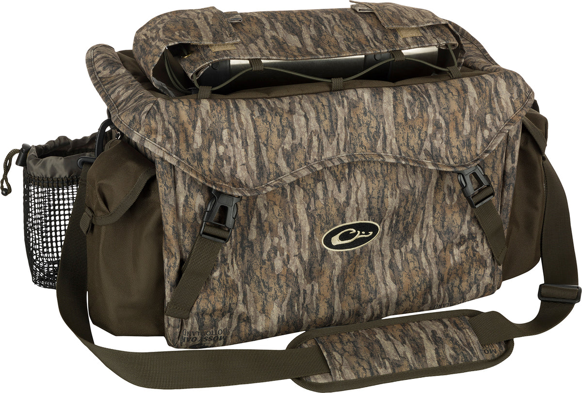 Drake Waterfowl GD6000006 Gear Bag Gun Dog Mossy Oak Bottomland Duffle