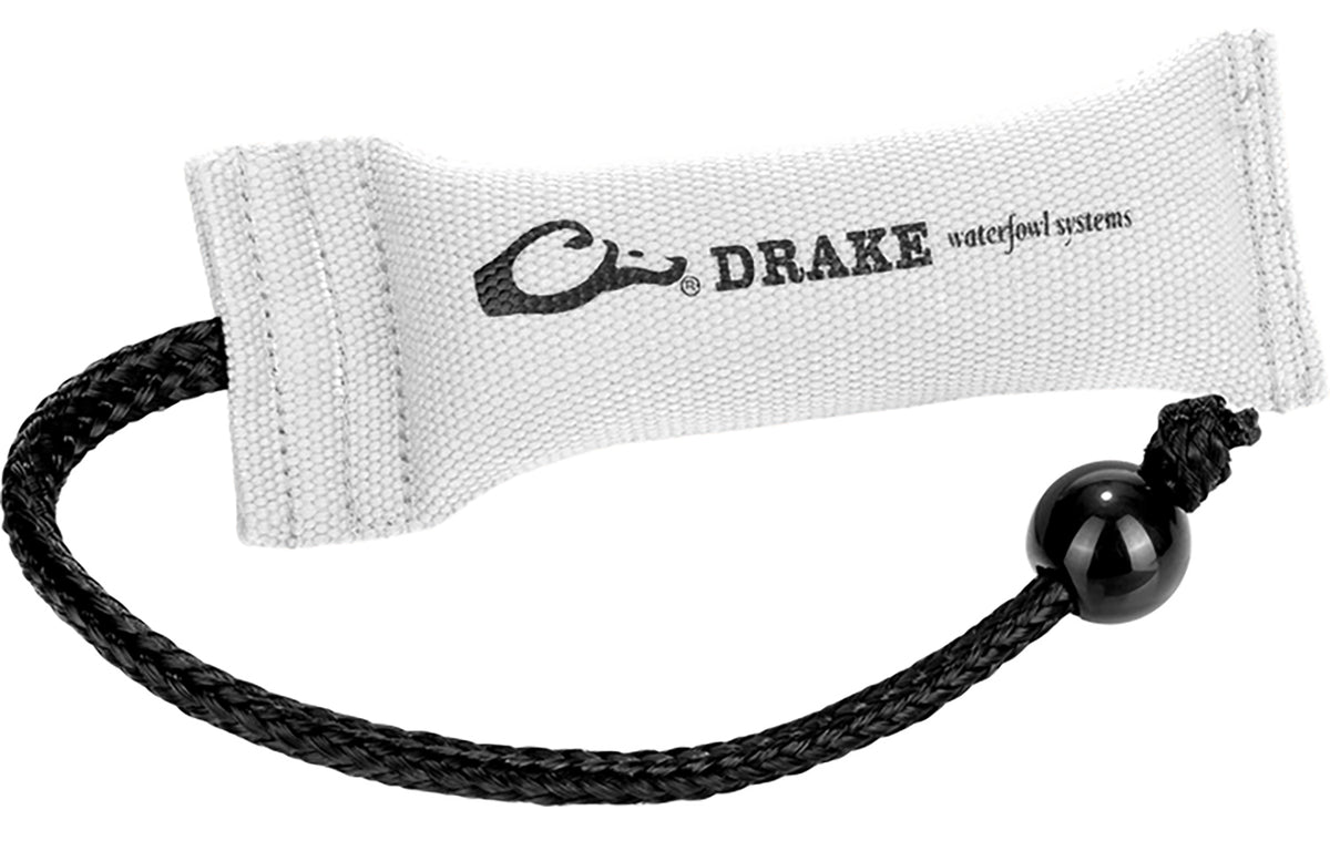 Drake Waterfowl GD1000WHT White Polyester Firehose Training Bumper Small 9 Inch