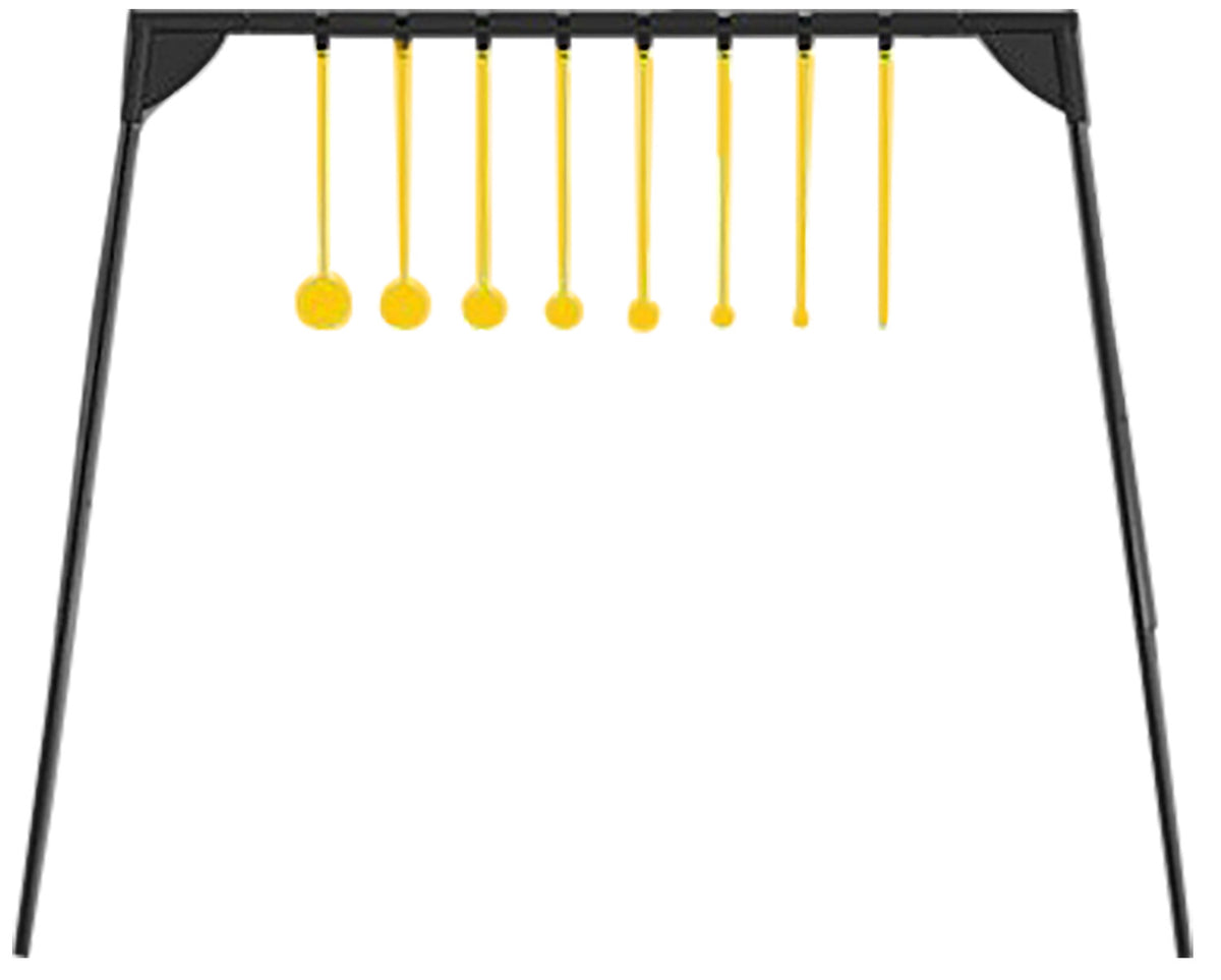 Caldwell AR500 Rimfire KYL Challenge Target Set Black and Yellow Includes 8 Steel Targets