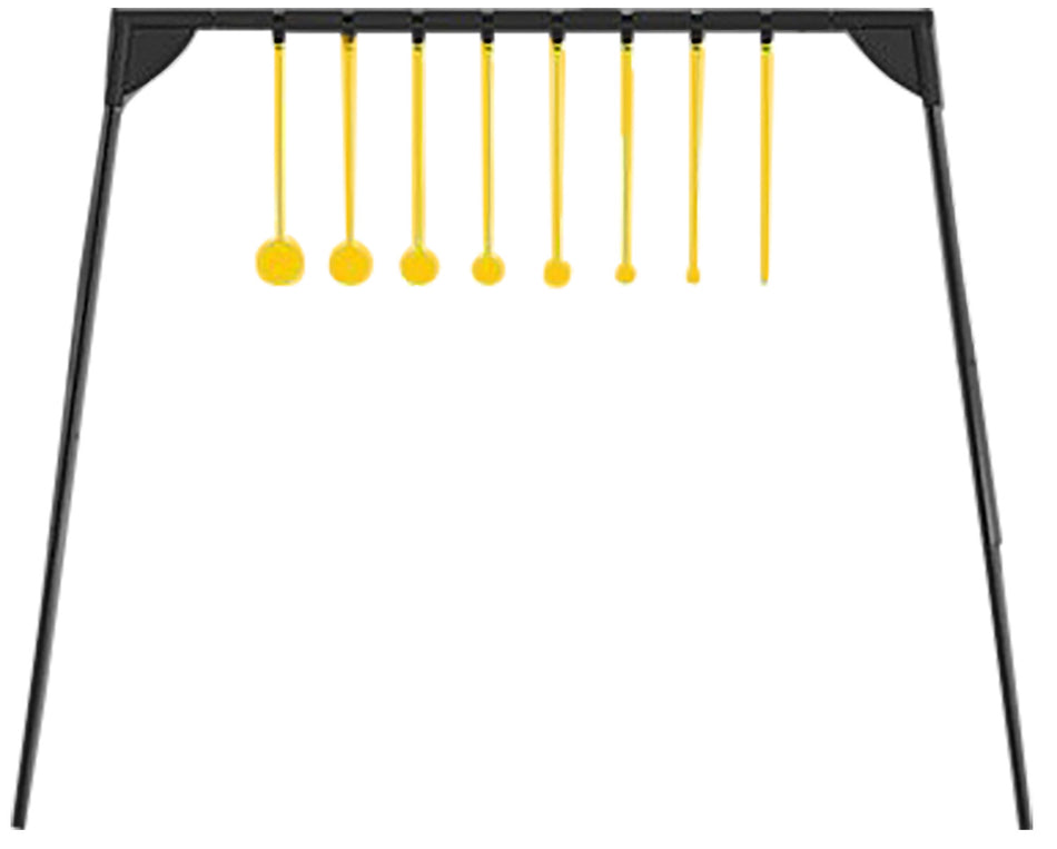 Caldwell AR500 Rimfire KYL Challenge Target Set Black and Yellow Includes 8 Steel Targets