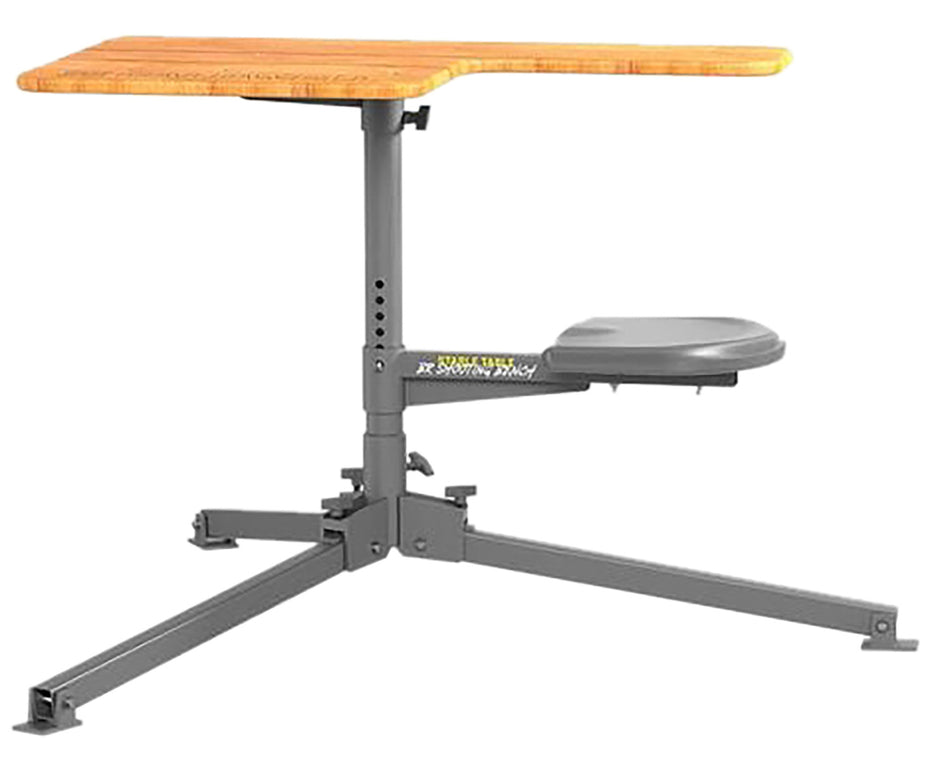 Caldwell 3005251 Stable Table Shooting Bench Laminated Wood Steel Frame