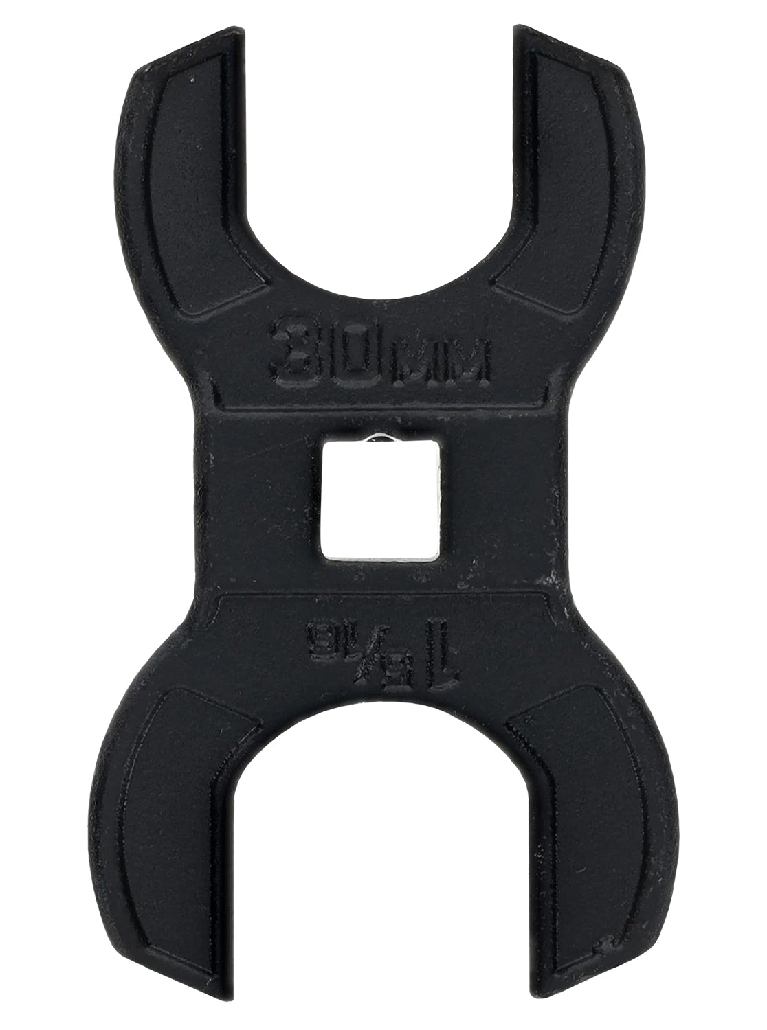 Wheeler Barrel Nut Crowfoot Wrench for AR-15 and LR308, Black Steel, Dual-Size