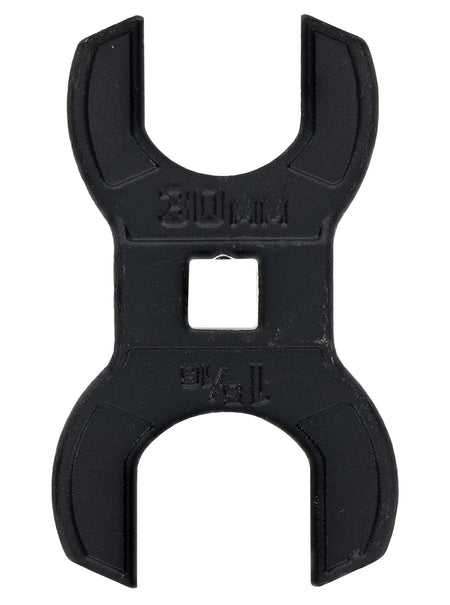Wheeler Barrel Nut Crowfoot Wrench for AR-15 and LR308, Black Steel, Dual-Size