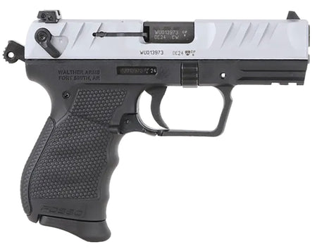 Walther PD380 Carry Frame .380 ACP Pistol, 9+1, 3.7" Stainless Barrel, Black Polymer Frame