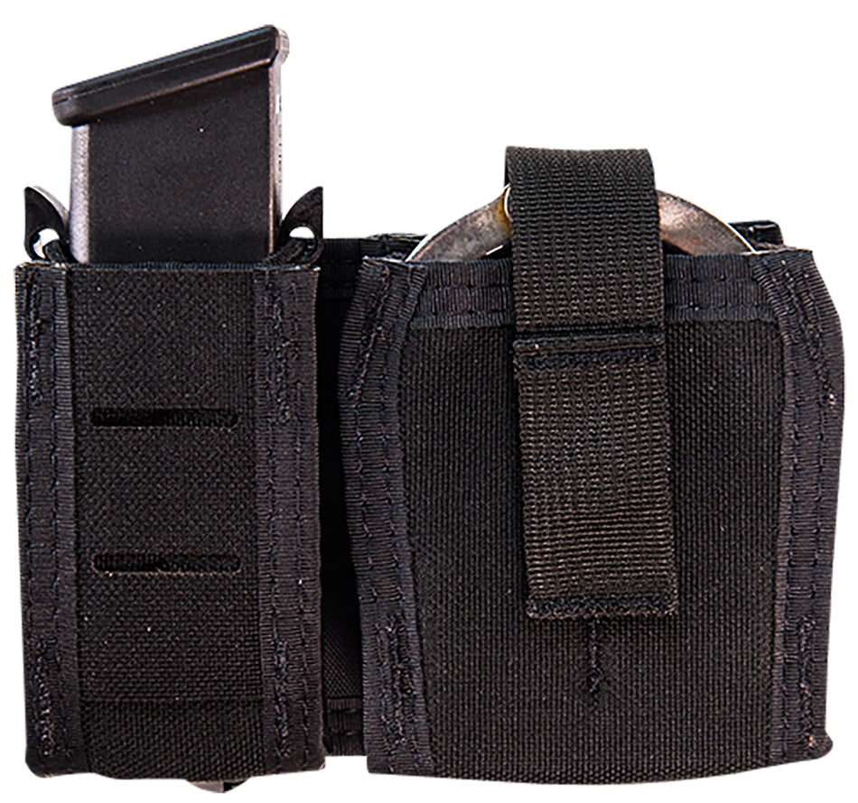 High Speed Gear TACO Duty Pistol Mag and Handcuff Pouch Black Nylon MOLLE Belt 41P000BK