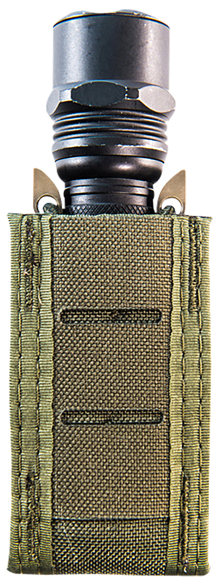 High Speed Gear TACO Duty Single Pistol Magazine Holder OD Green Nylon MOLLE Belt 41PT00OD