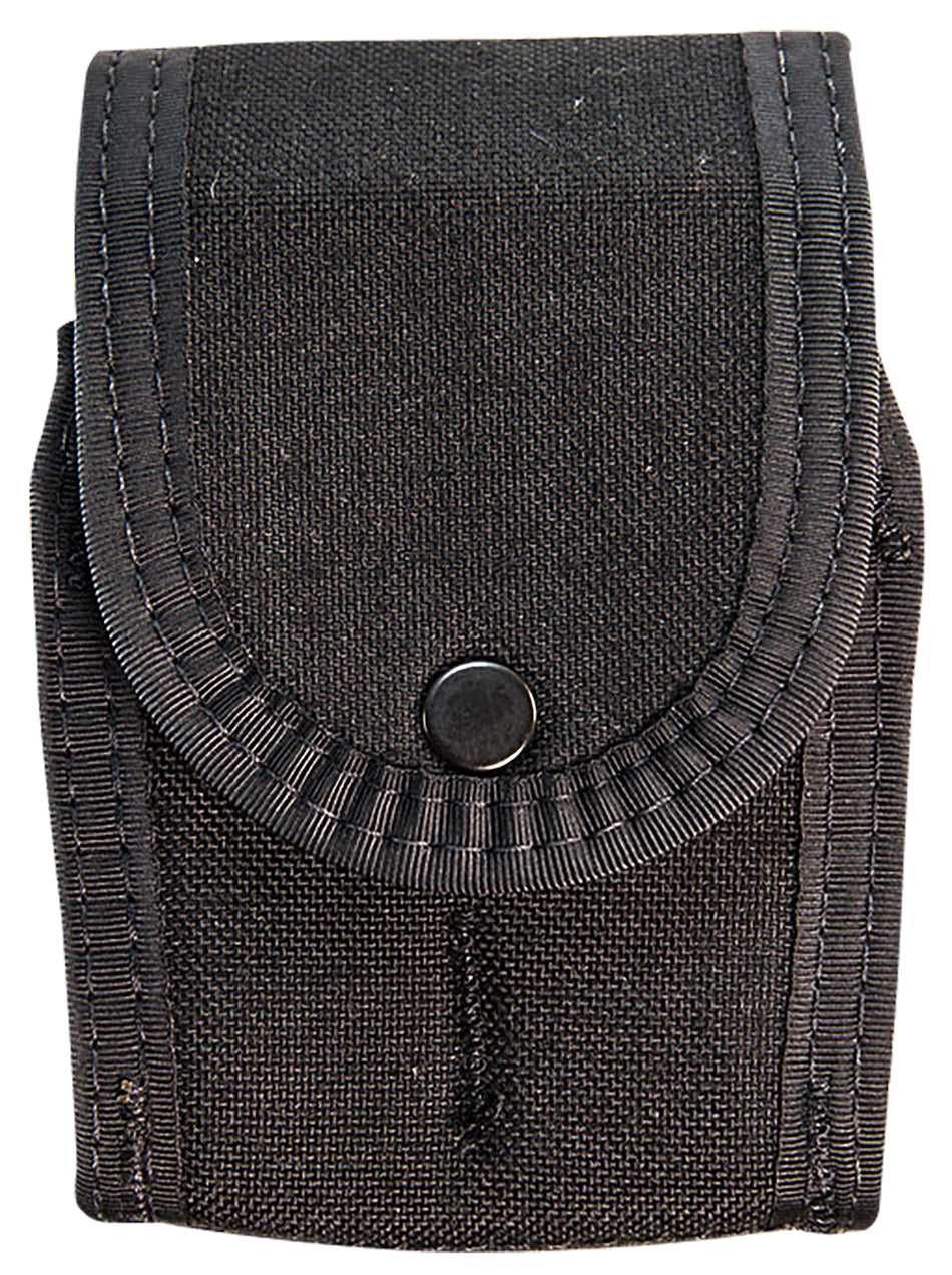 High Speed Gear 41DC02BK Duty Double TACO Nylon Snap Pouch Black Fits 2" Belt
