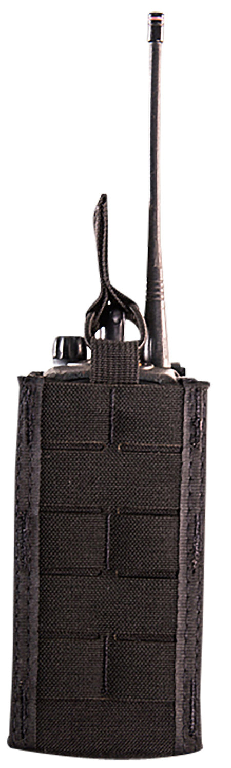 High Speed Gear 41RD00BK Duty TACO Radio Pouch Black Nylon with MOLLE & 2" Belt