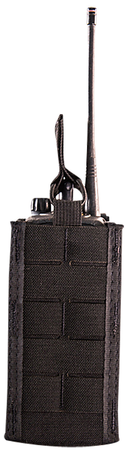 High Speed Gear 41RD00BK Duty TACO Radio Pouch Black Nylon with MOLLE & 2" Belt