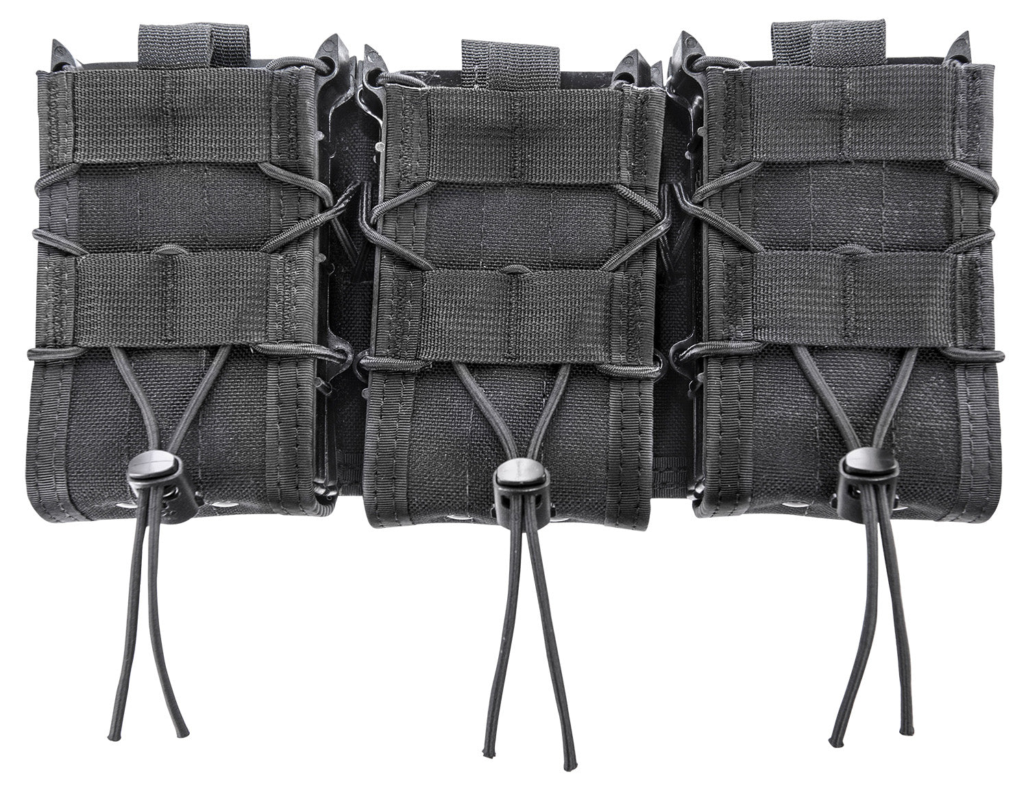 High Speed Gear 45DD00BK Double Decker Triple TACO Shingle Black Nylon MOLLE Rifle & Pistol Mags