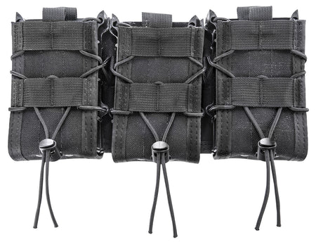 High Speed Gear 45DD00BK Double Decker Triple TACO Shingle Black Nylon MOLLE Rifle & Pistol Mags