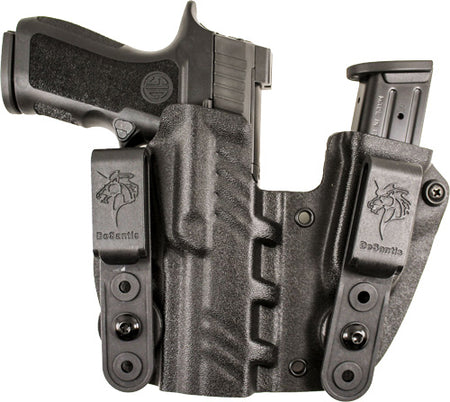 DeSantis Hidden Truth RH Kydex Inside Waistband Holster Sig Sauer P365 Black