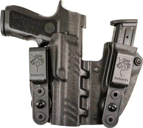 DeSantis Hidden Truth RH Kydex Inside Waistband Holster Sig Sauer P365 Black