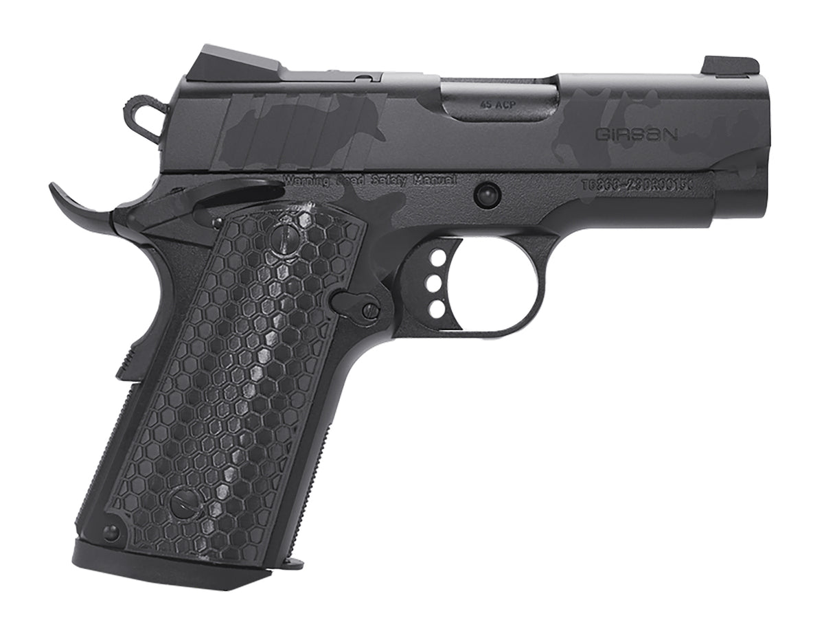 Girsan MC1911 SC Influencer Sub-Compact 9mm Luger 7+1 3.40" Optics-Ready Pistol