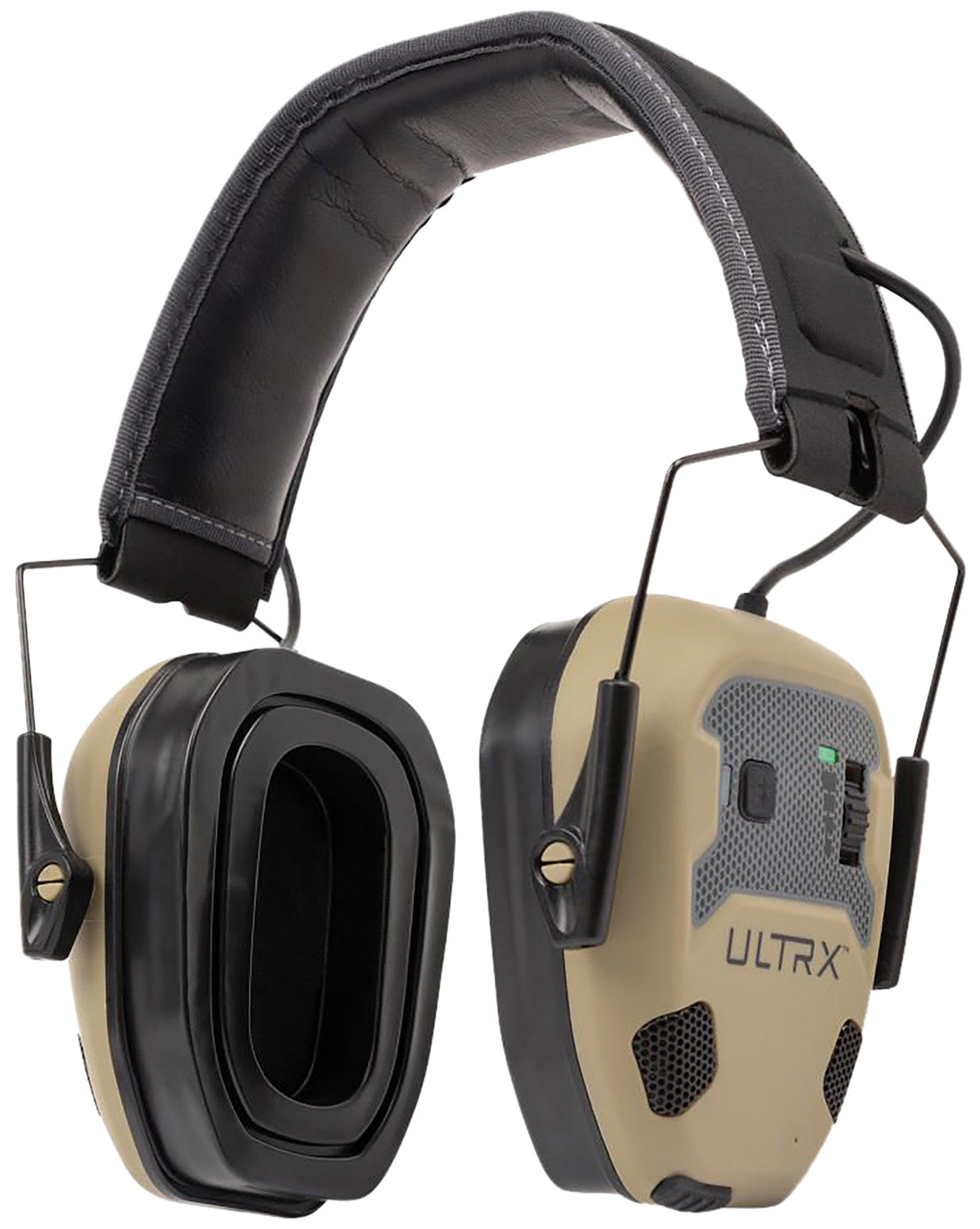 Allen 4151 Ultrax Bionic Bluetooth Earmuff 22 dB NRR Flat Dark Earth Hearing Protection