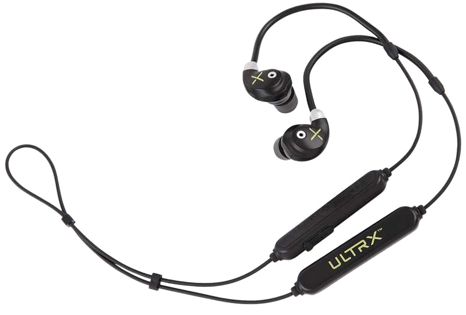 Allen 4159 Ultrax Bionic Fuse Bluetooth Earbuds 26 dB NRR Black Hearing Protection